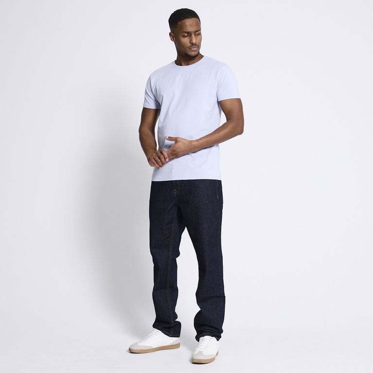 Premium basic tee "Casper" Blue